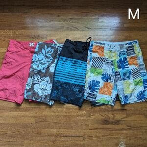 4 Boys' Swim Trunks | M